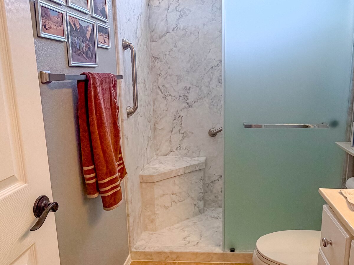 Accessible bathroom — replace Accessible bathroom remodel